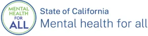 State of California Mental Health for all logo