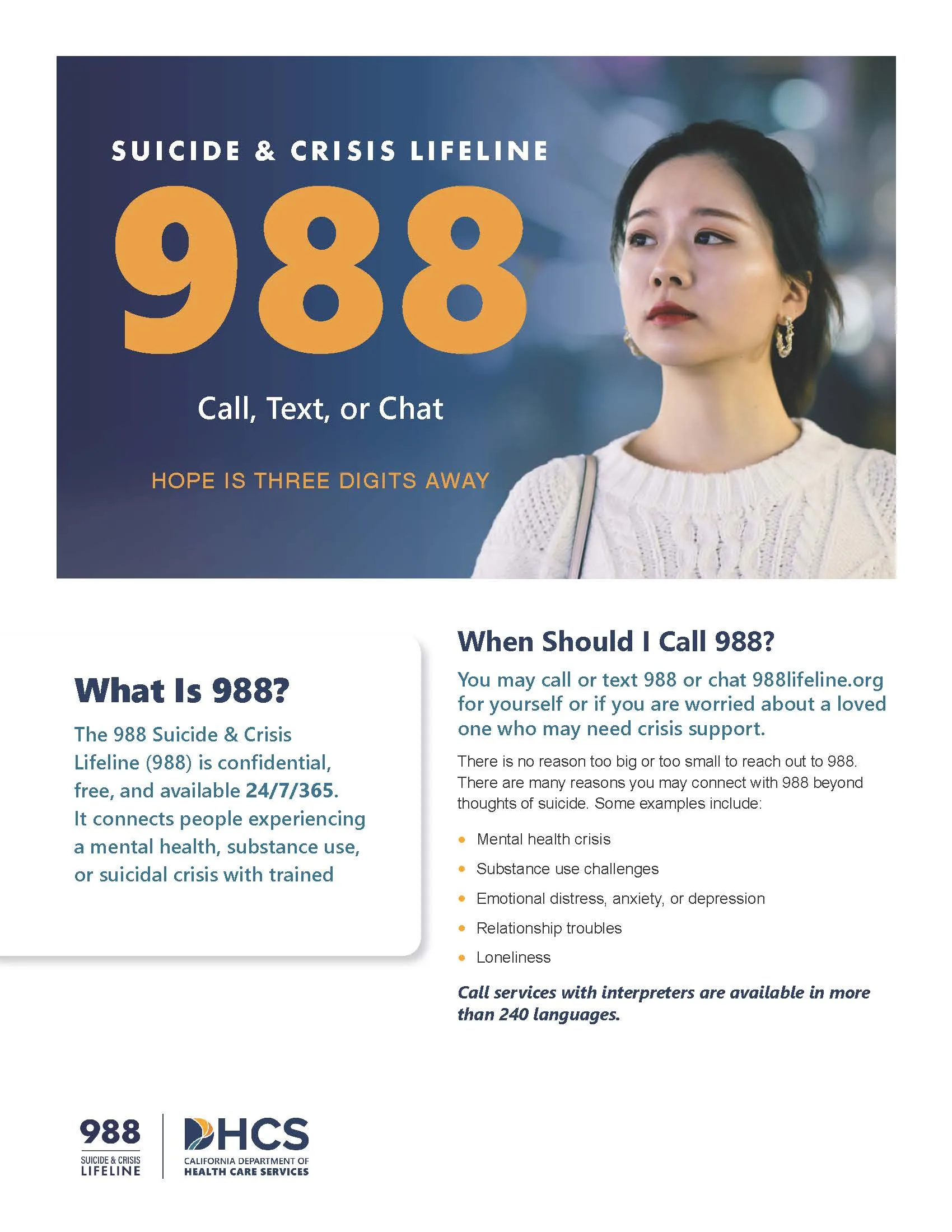 988 Flyer – Korean/English